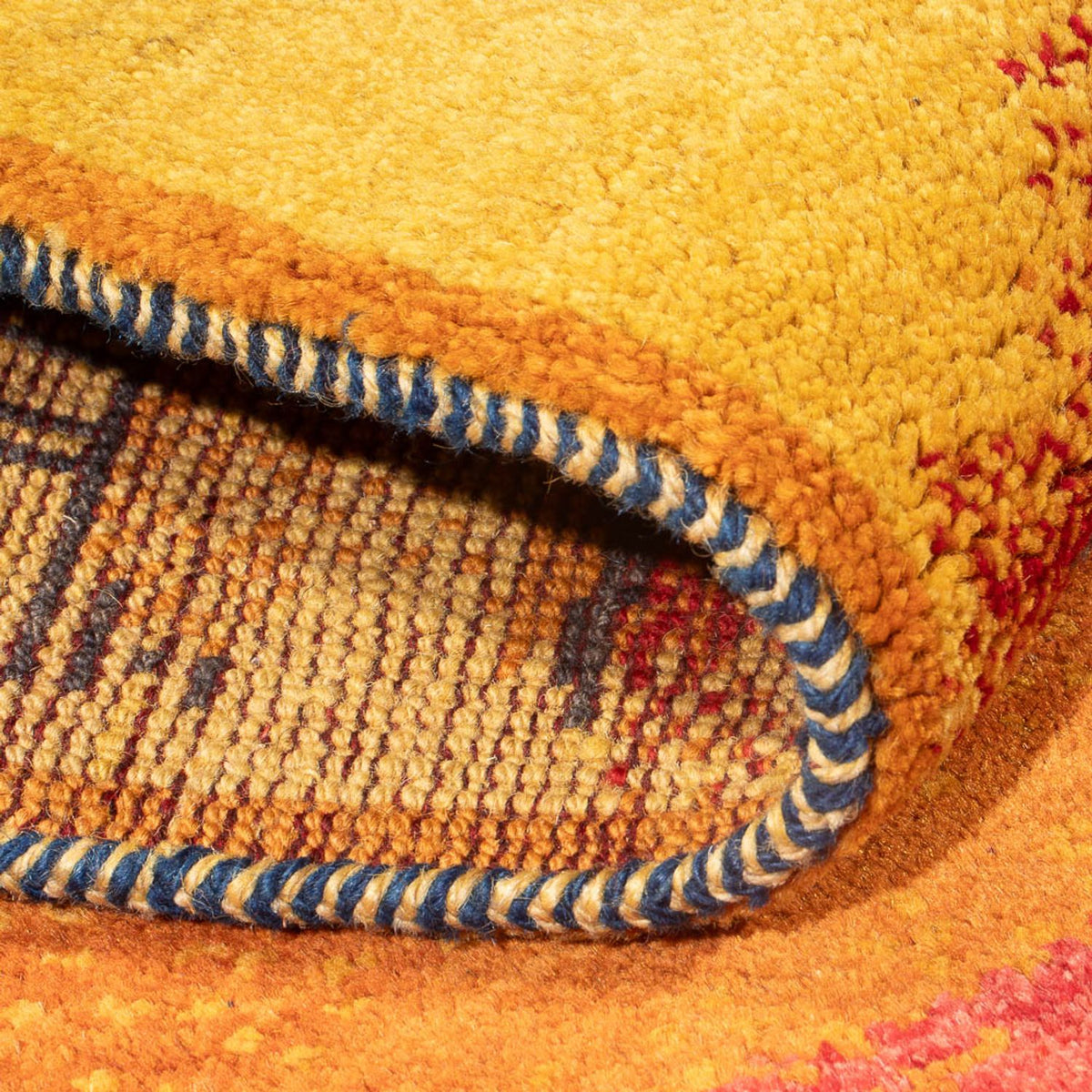 Tappeto corsia Tappeto Gabbeh - Persero - 213 x 85 cm - multicolore