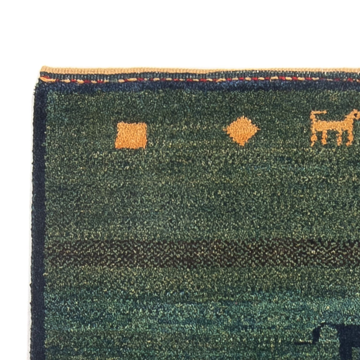 Tappeto corsia Tappeto Gabbeh - Persero - 195 x 87 cm - multicolore