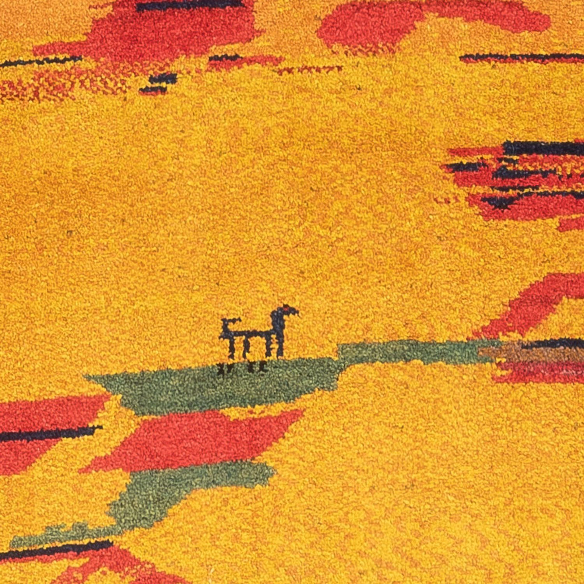 Tappeto corsia Tappeto Gabbeh - Persero - 235 x 85 cm - multicolore