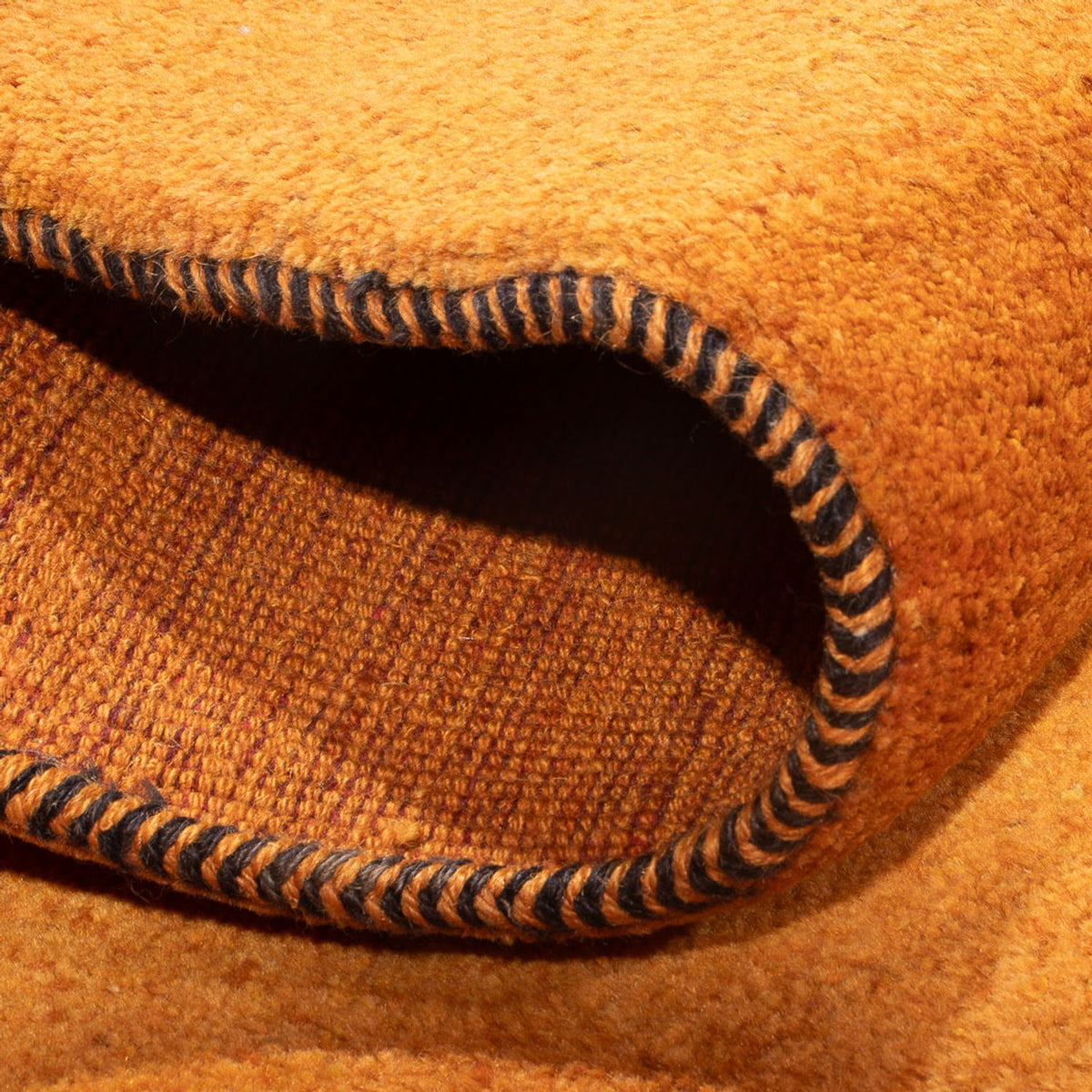 Tappeto corsia Tappeto Gabbeh - Persero - 220 x 74 cm - arancione