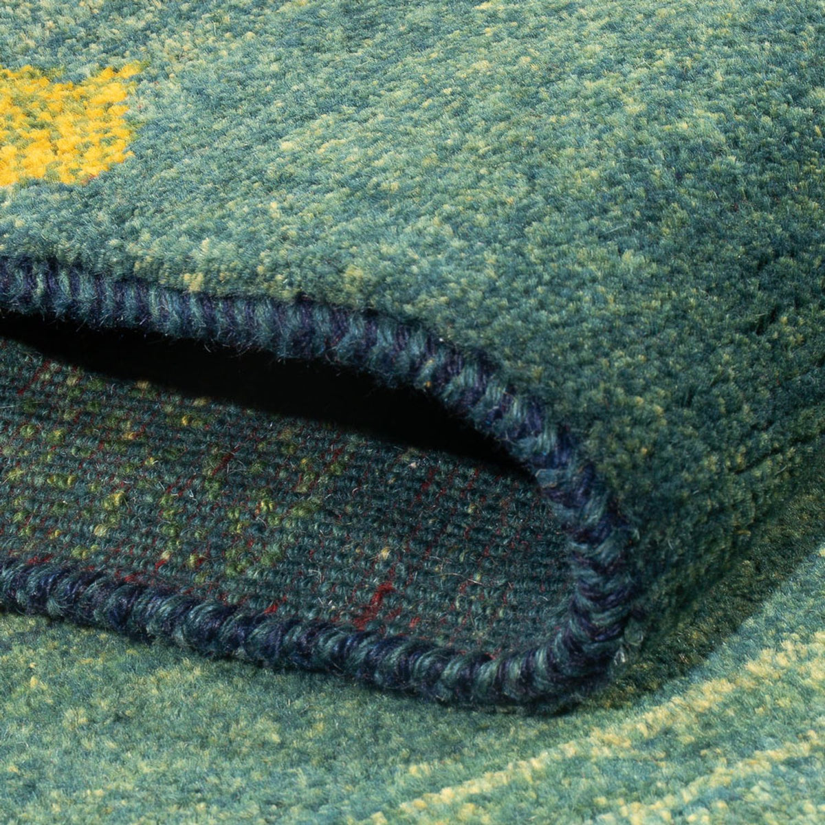 Tappeto corsia Tappeto Gabbeh - Persero - 218 x 87 cm - multicolore