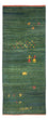 Tappeto corsia Tappeto Gabbeh - Persero - 202 x 78 cm - verde