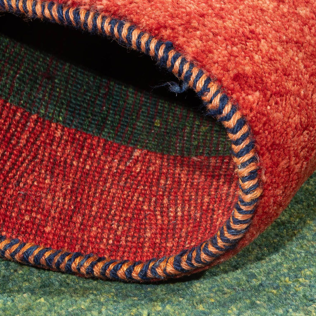 Tappeto corsia Tappeto Gabbeh - Persero - 234 x 75 cm - multicolore