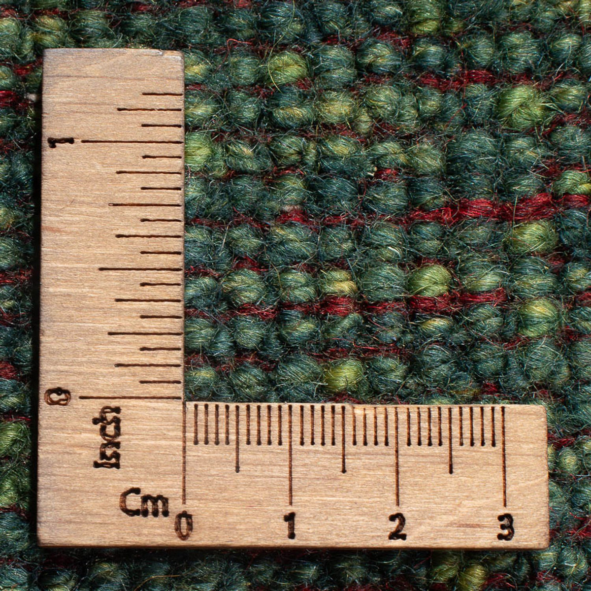 Tappeto corsia Tappeto Gabbeh - Persero - 270 x 75 cm - verde scuro