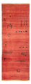 Tappeto corsia Tappeto Gabbeh - Persero - 225 x 83 cm - rosso chiaro