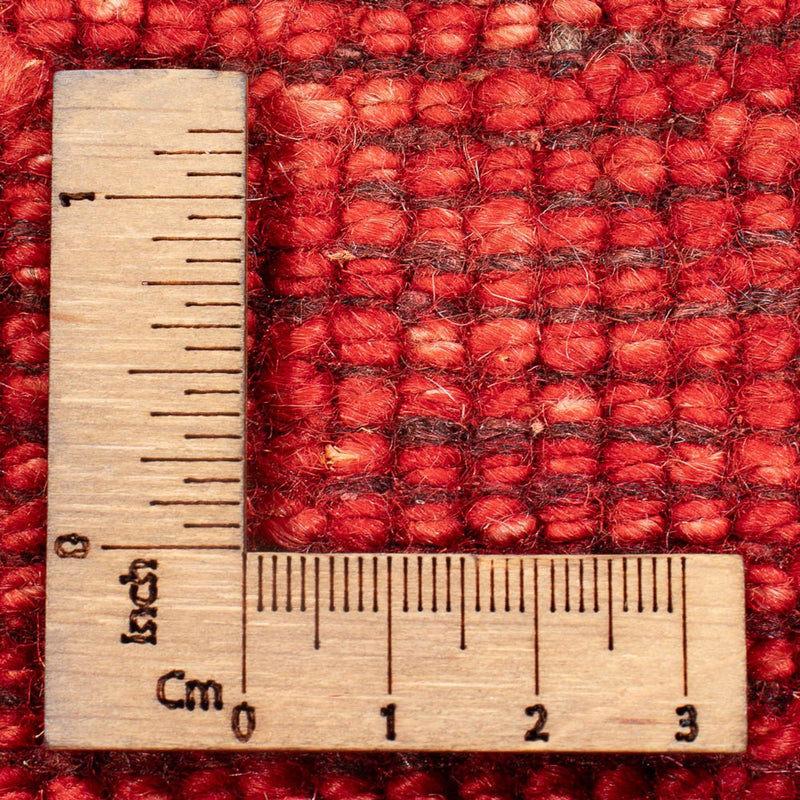 Tappeto corsia Tappeto Gabbeh - Persero - 225 x 83 cm - rosso chiaro