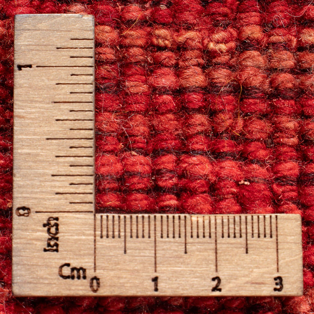 Tappeto corsia Tappeto Gabbeh - Persero - 227 x 85 cm - rosso