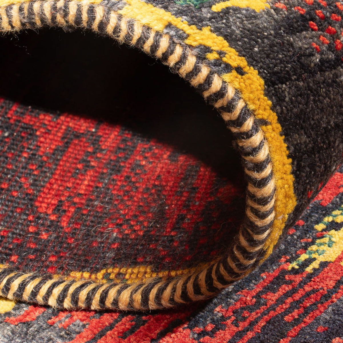 Tappeto corsia Tappeto Gabbeh - Persero - 185 x 68 cm - multicolore