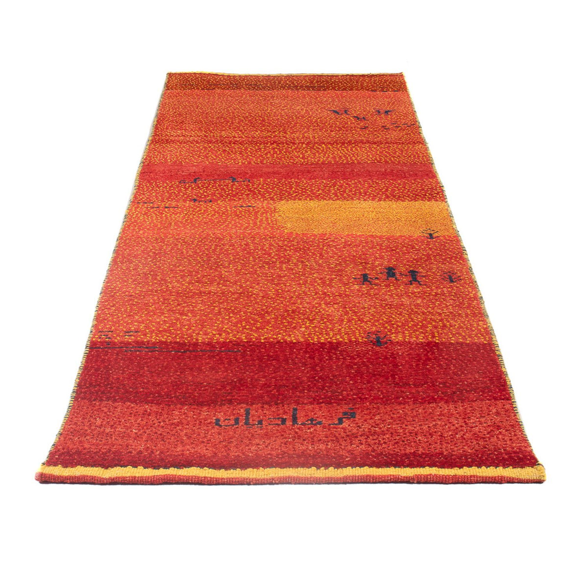 Tappeto corsia Tappeto Gabbeh - Persero - 237 x 84 cm - multicolore