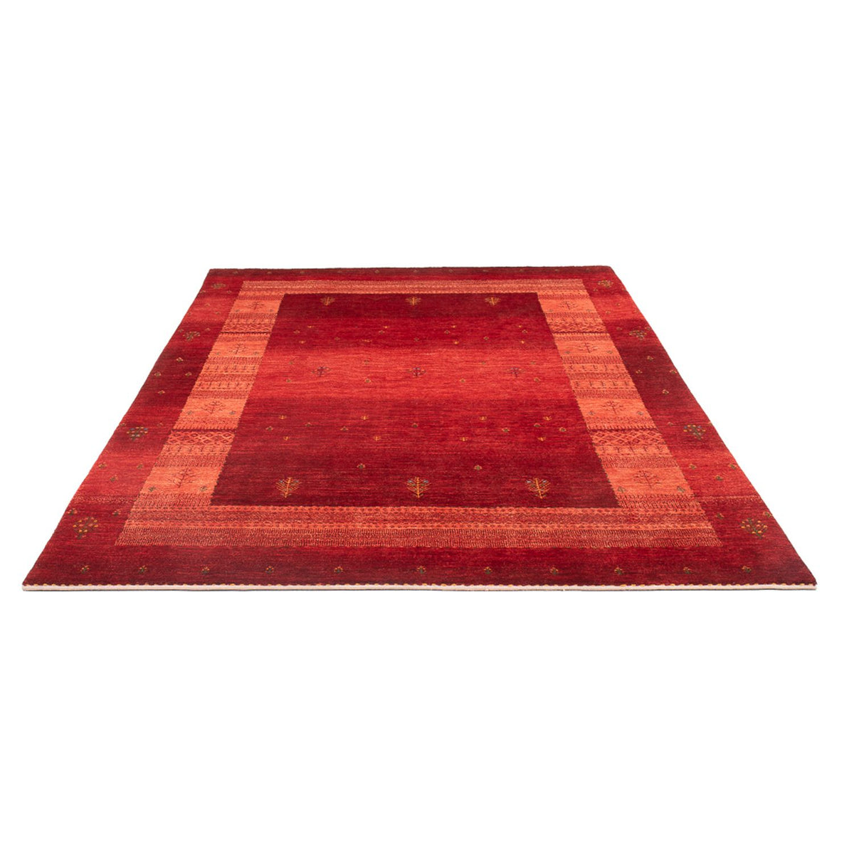 Tappeto Gabbeh - Loribaft Persero - 257 x 173 cm - rosso