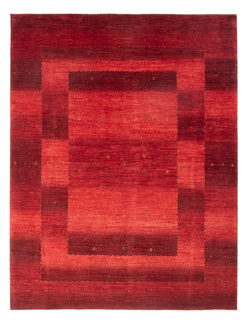 Tappeto Gabbeh - Loribaft Persero - 204 x 155 cm - rosso