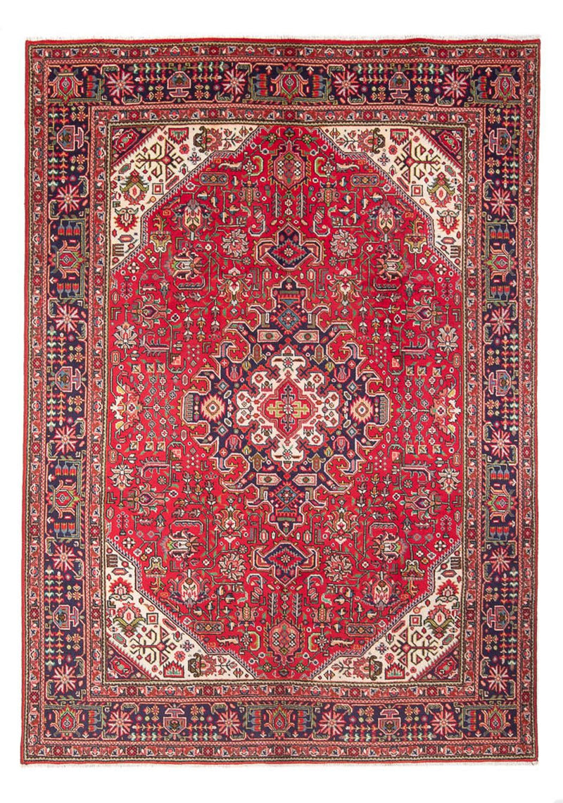 Tappeto Persero - Tabriz - 285 x 197 cm - rosso