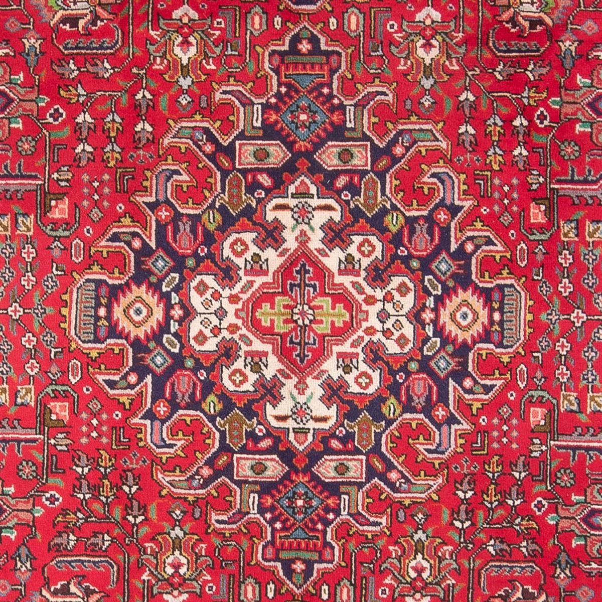 Tappeto Persero - Tabriz - 285 x 197 cm - rosso