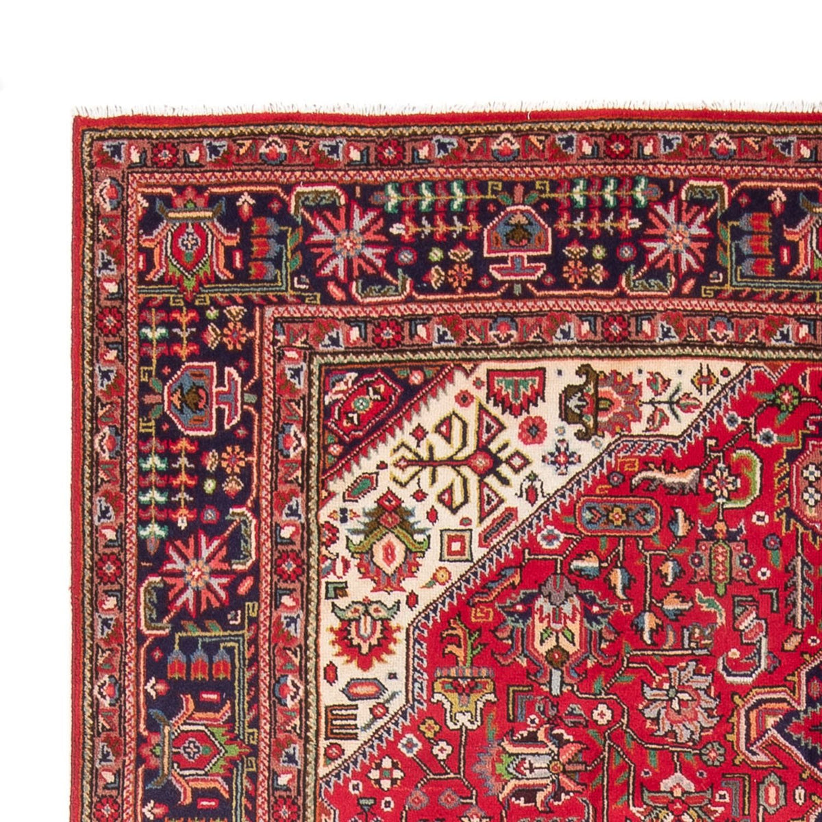 Tappeto Persero - Tabriz - 285 x 197 cm - rosso