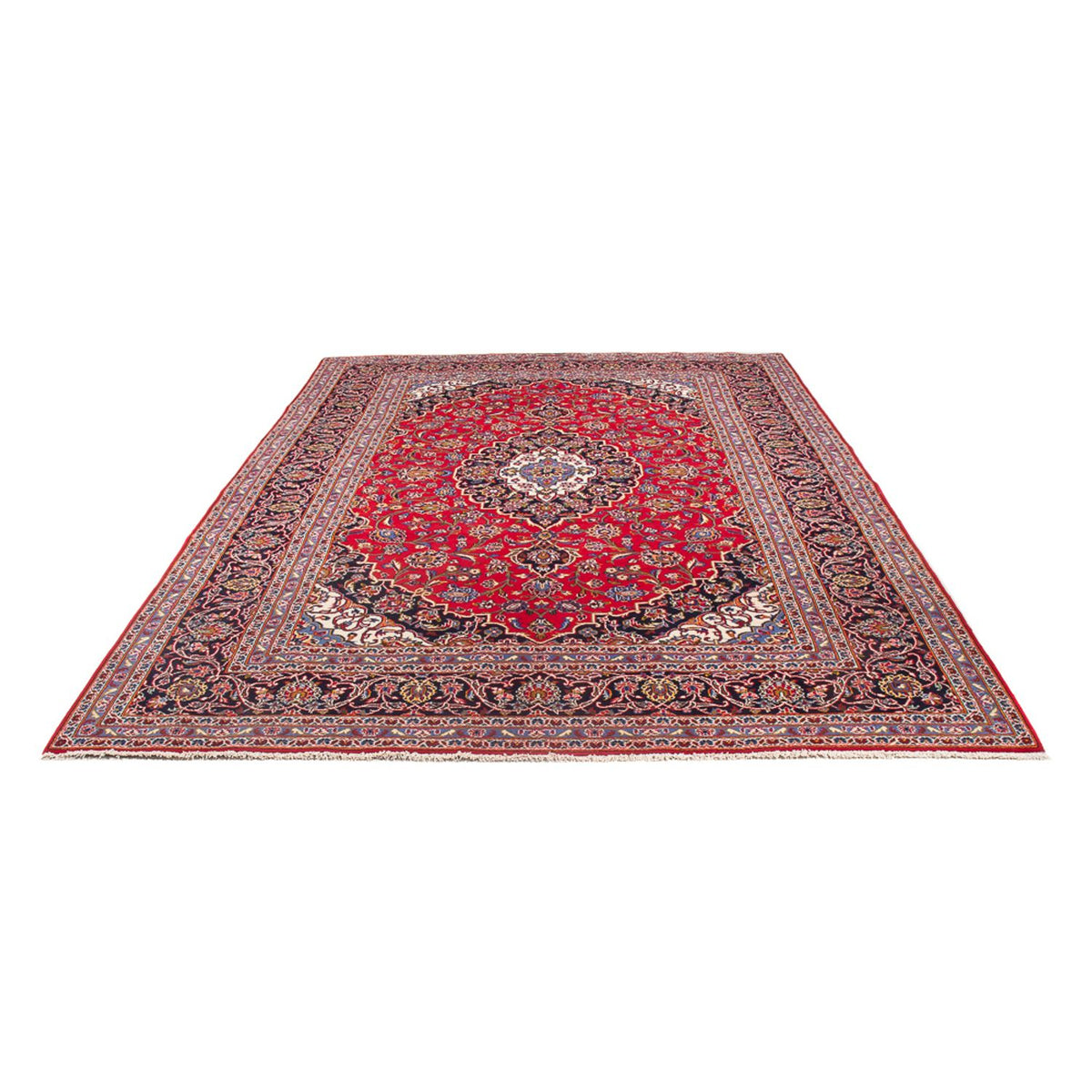 Tappeto Persero - Keshan - 294 x 201 cm - rosso
