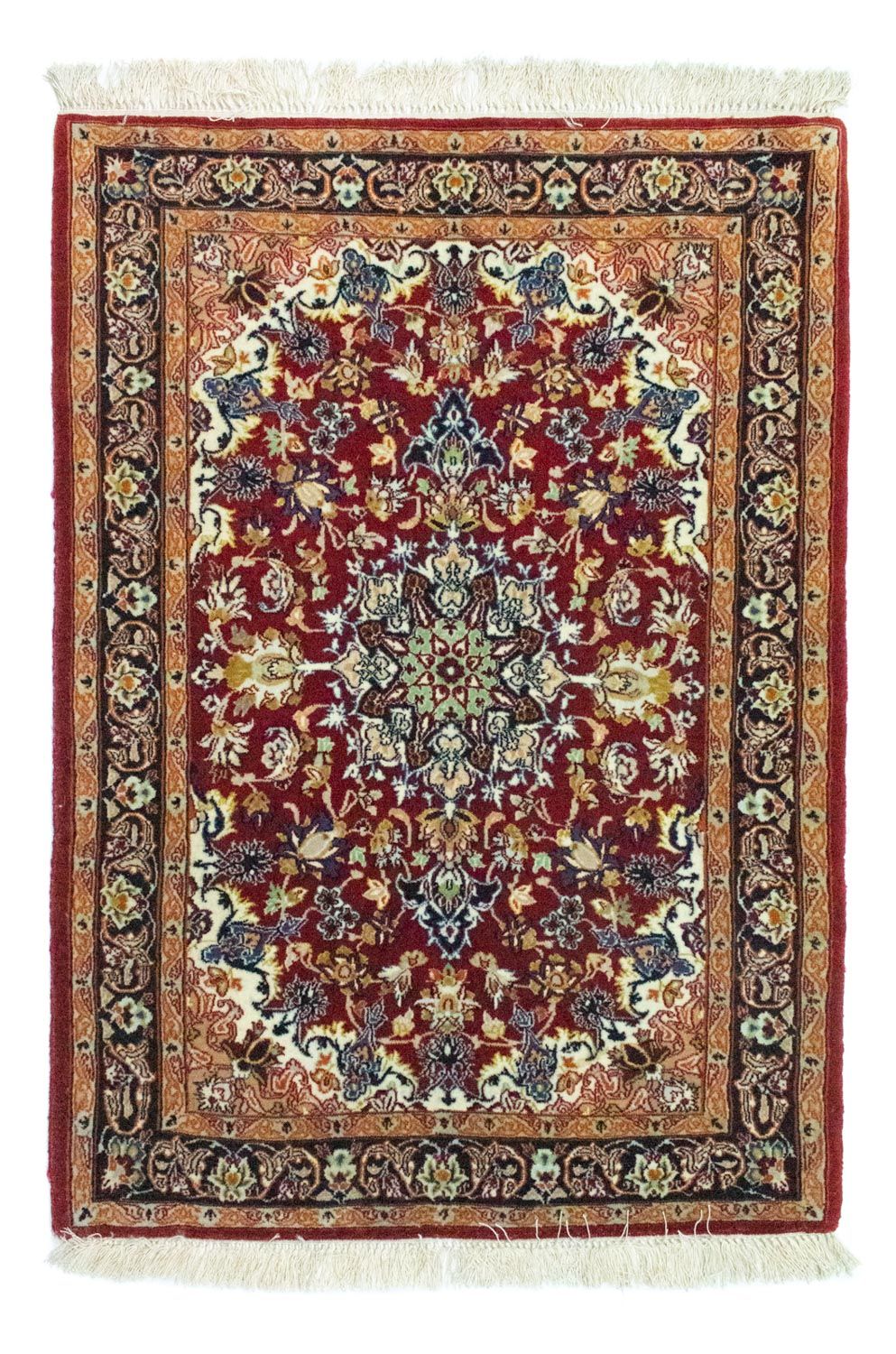 Tappeto Persero - Isfahan - Premio - 99 x 71 cm - rosso