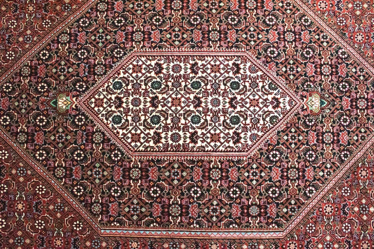 Tappeto Persero - Bidjar - 303 x 204 cm - rosso