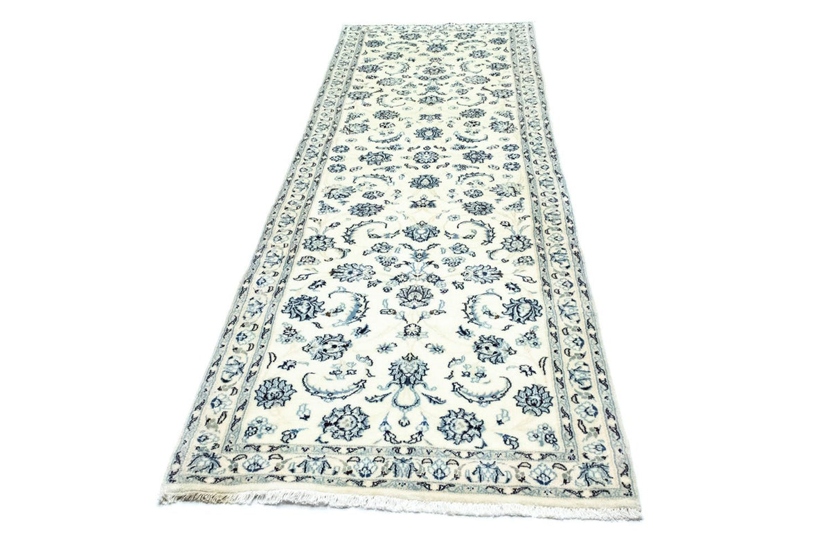 Tappeto corsia Tappeto Persero - Nain - Reale - 306 x 88 cm - bianco naturale