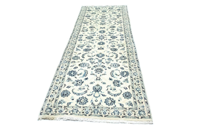 Tappeto corsia Tappeto Persero - Nain - Reale - 306 x 88 cm - bianco naturale