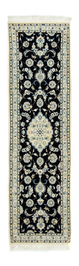 Tappeto corsia Tappeto Persero - Nain - 215 x 57 cm - blu scuro
