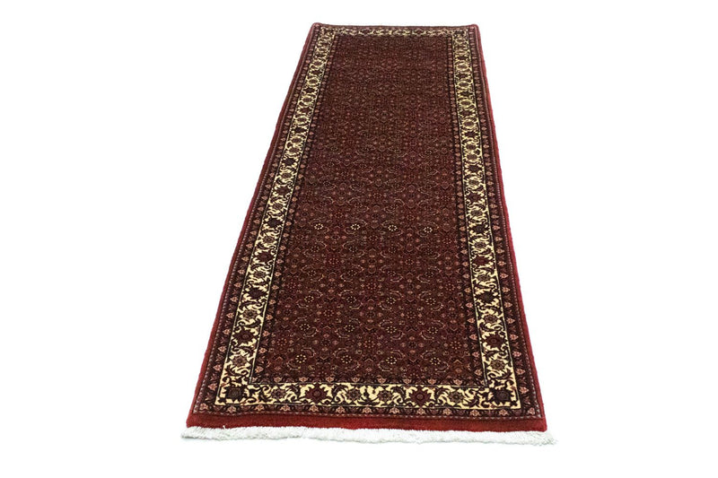 Tappeto corsia Tappeto Persero - Bidjar - 230 x 78 cm - rosso vino