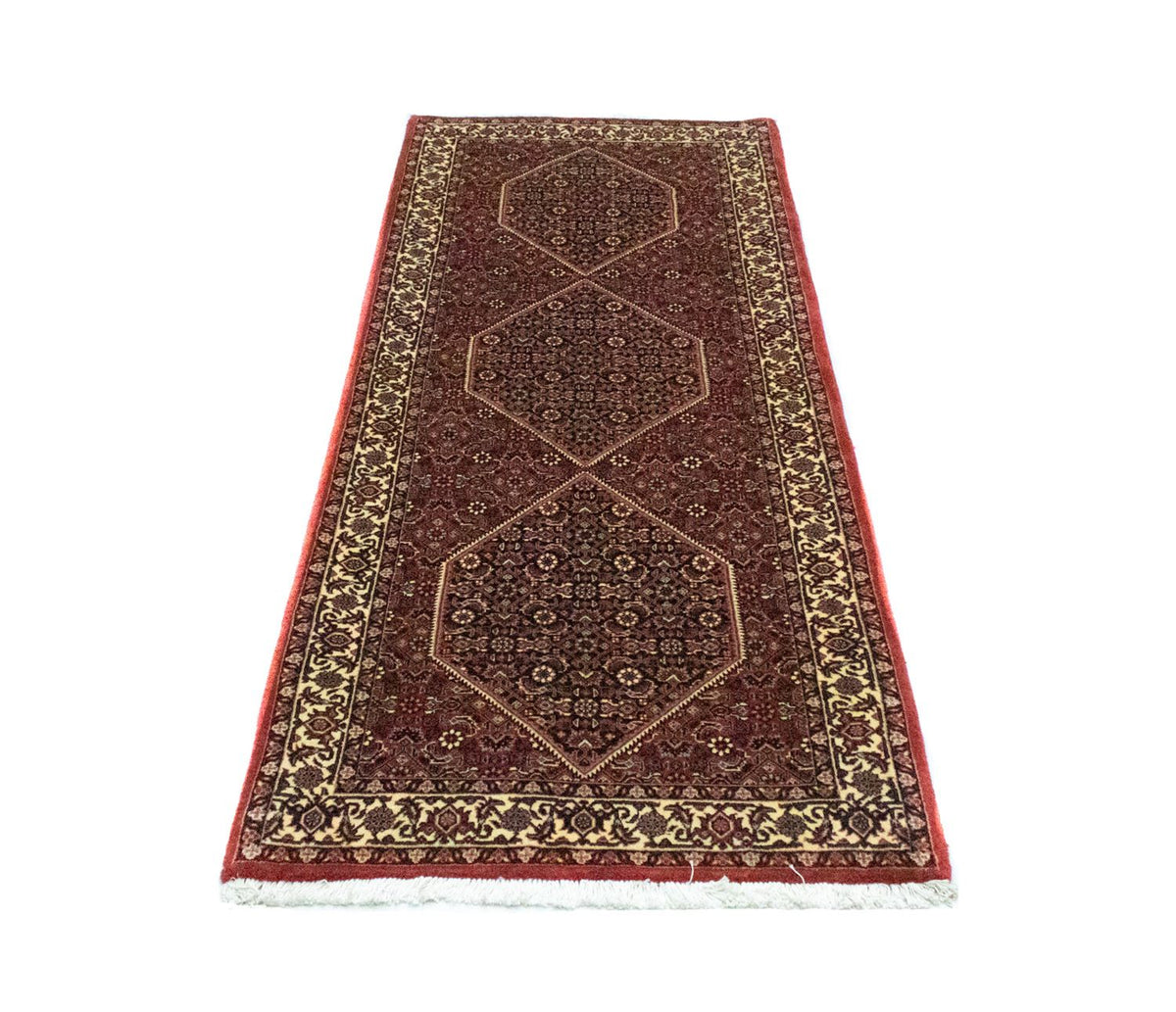 Tappeto corsia Tappeto Persero - Bidjar - 195 x 75 cm - rosso