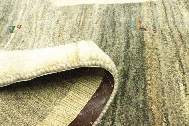 Tappeto corsia Tappeto Gabbeh - Persero - 229 x 82 cm - grigio