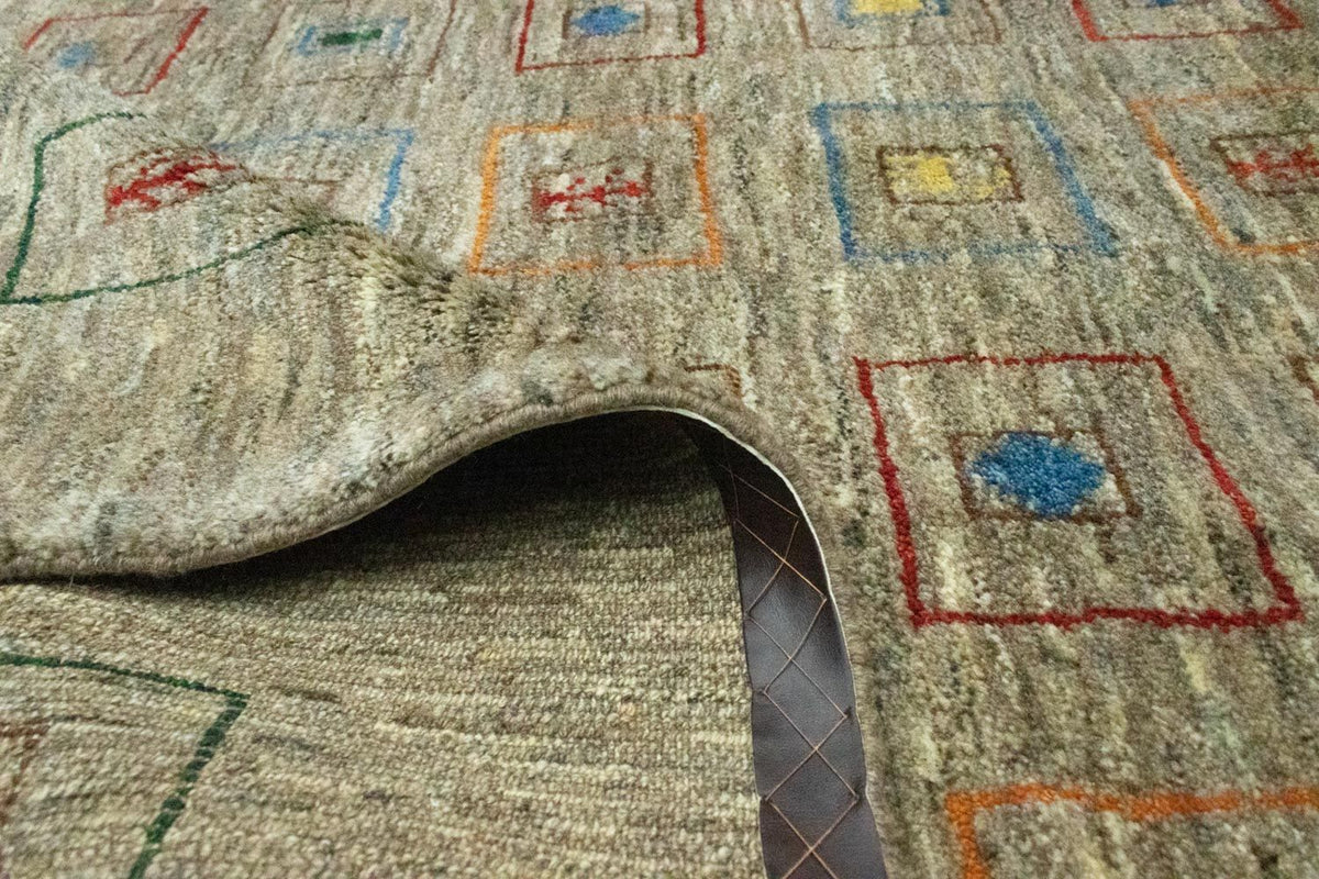 Tappeto Gabbeh - Persero - 206 x 154 cm - multicolore