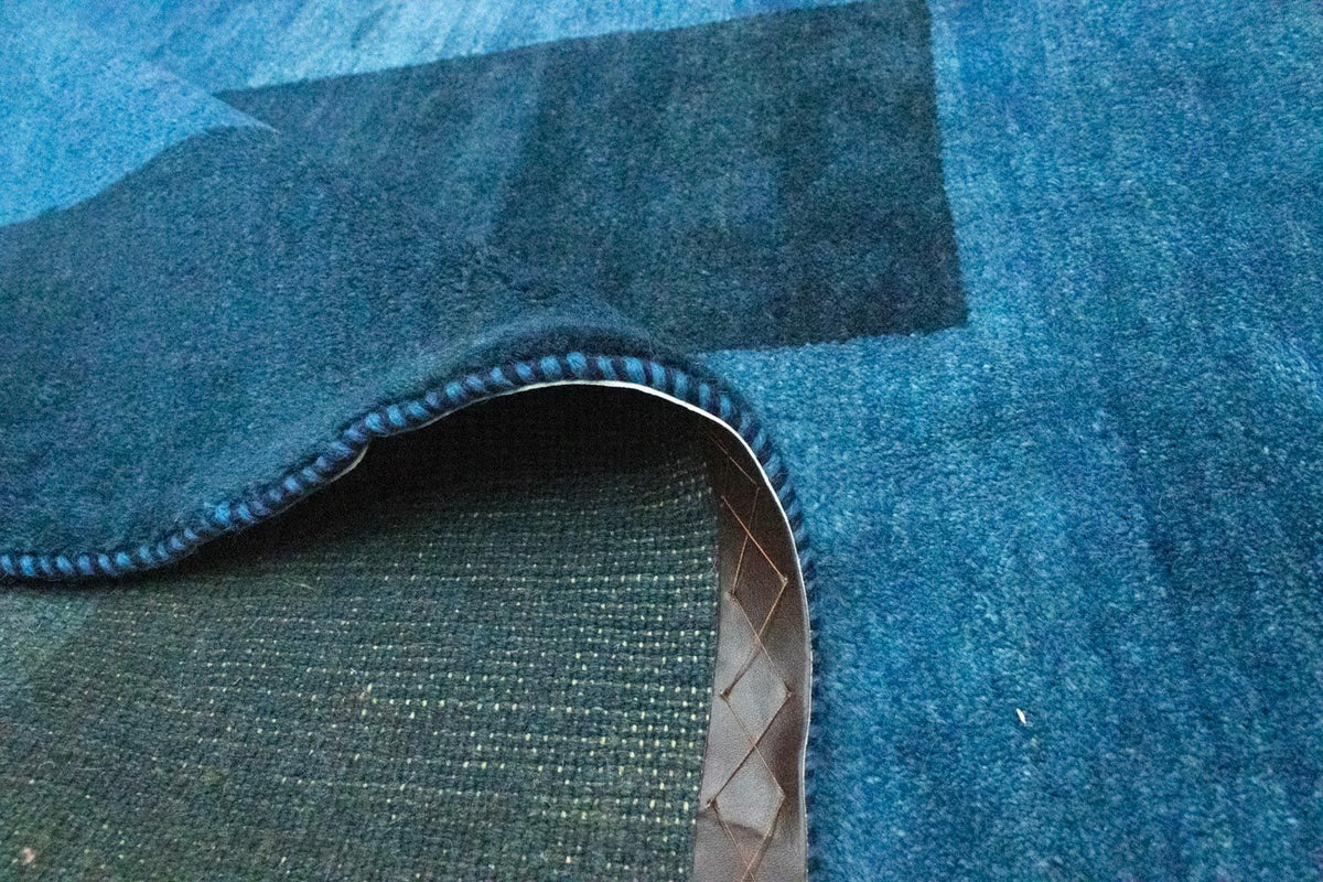 Tappeto Gabbeh - Persero - 197 x 151 cm - blu