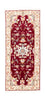 Tappeto corsia Tappeto Persero - Tabriz - Reale - 202 x 81 cm - rosso