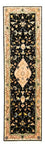 Tappeto corsia Tappeto Persero - Tabriz - Reale - 290 x 84 cm - nero