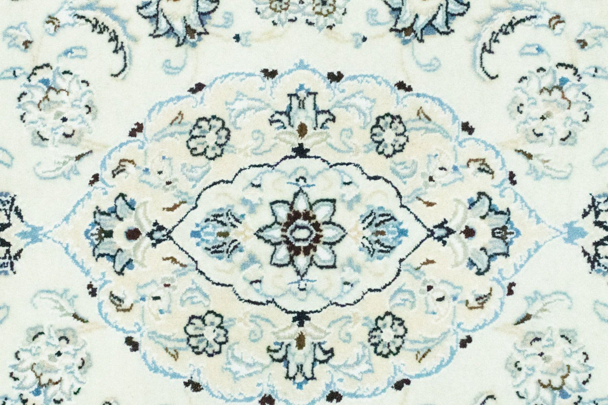 Tappeto corsia Tappeto Persero - Nain - 194 x 79 cm - bianco naturale