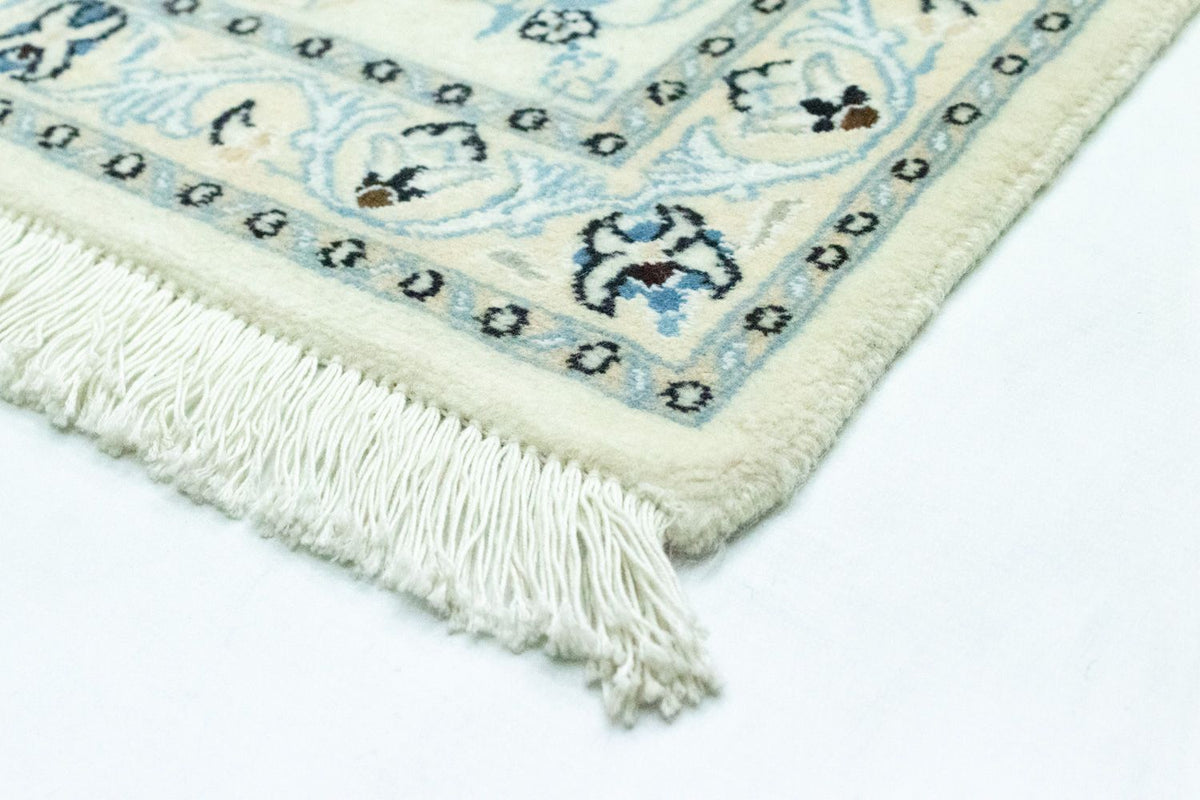 Tappeto corsia Tappeto Persero - Nain - 194 x 79 cm - bianco naturale