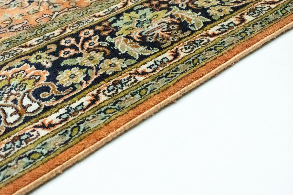 Tappeto di seta - Seta del Kashmir - 181 x 130 cm - ruggine