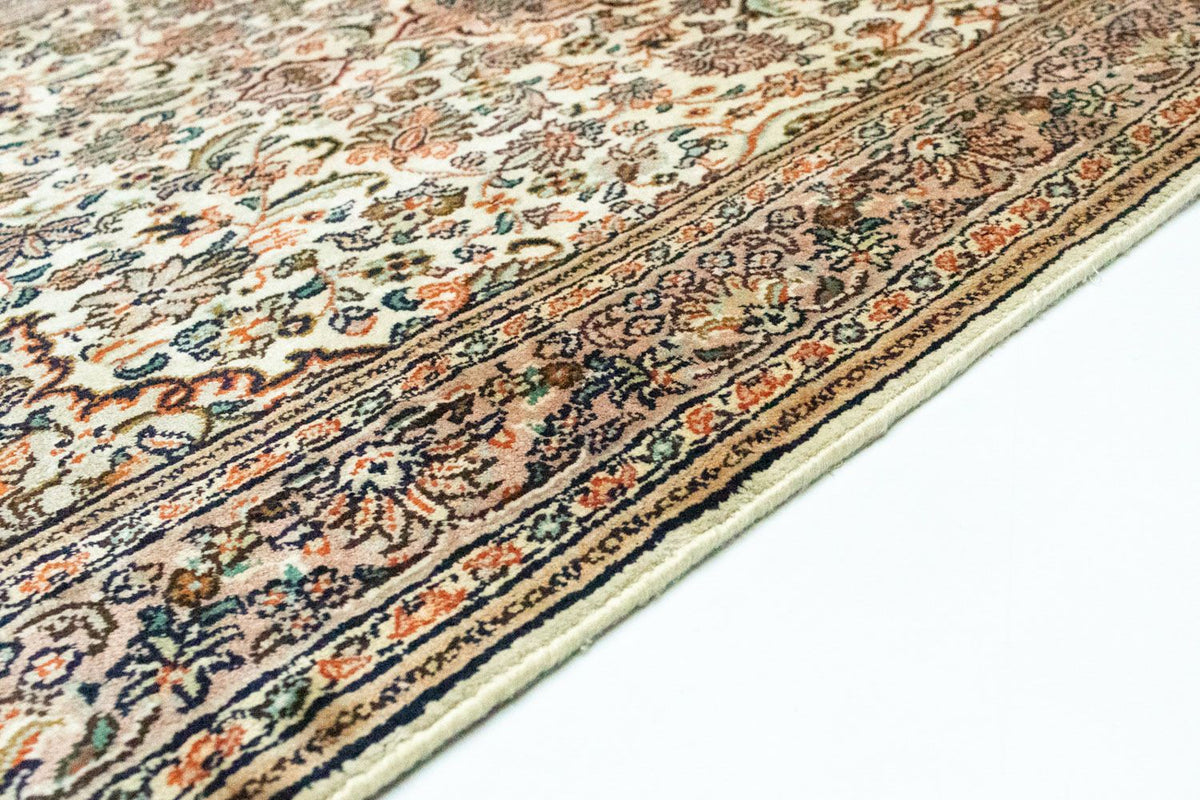 Tappeto di seta - Seta del Kashmir - 124 x 78 cm - beige