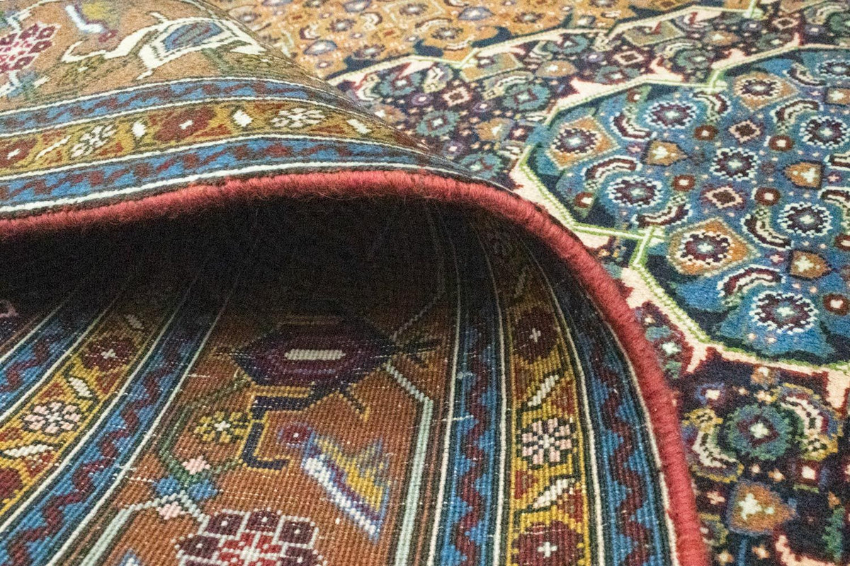 Tappeto Persero - Keshan - 307 x 198 cm - ruggine