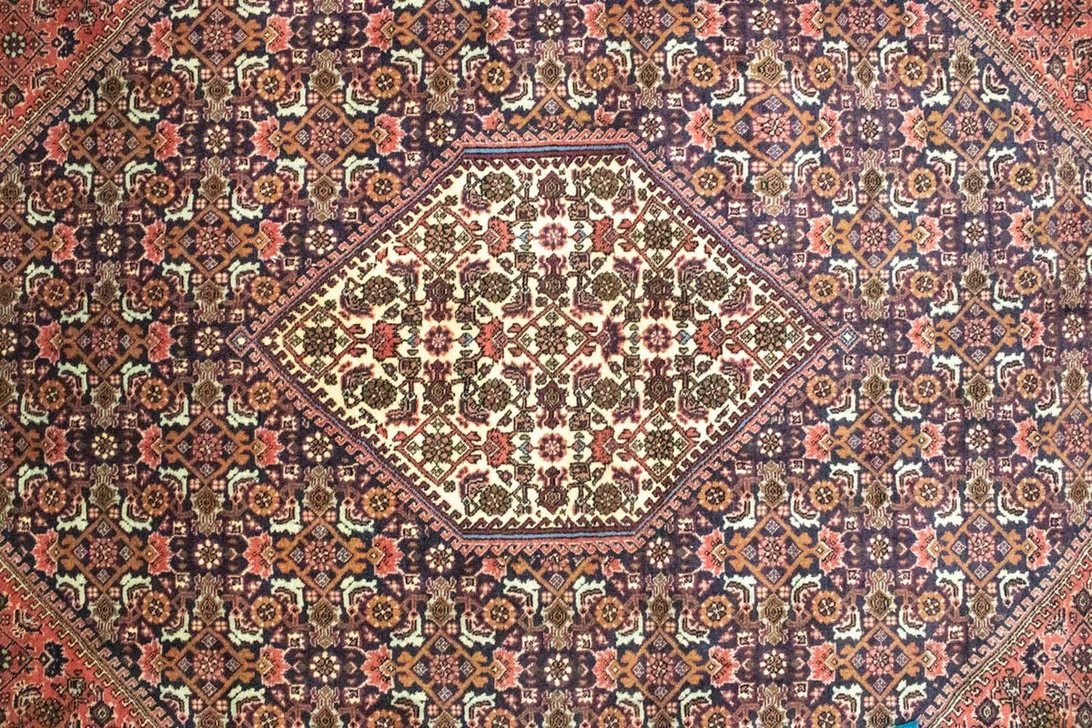 Tappeto Persero - Bidjar - 314 x 208 cm - blu