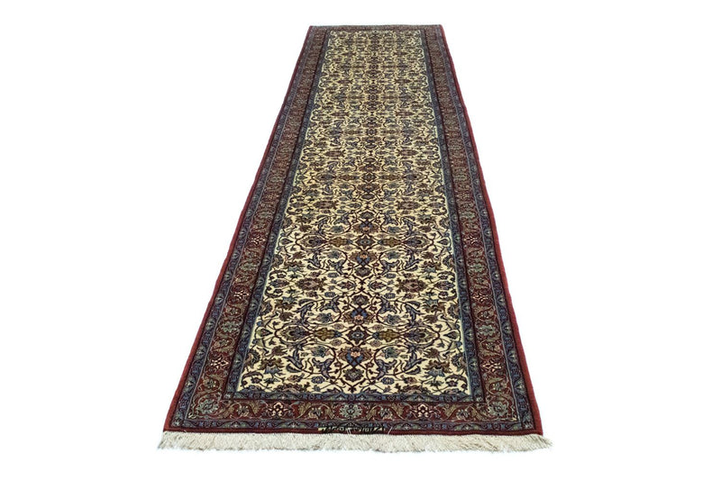 Tappeto corsia Tappeto Persero - Isfahan - Premio - 364 x 90 cm - beige