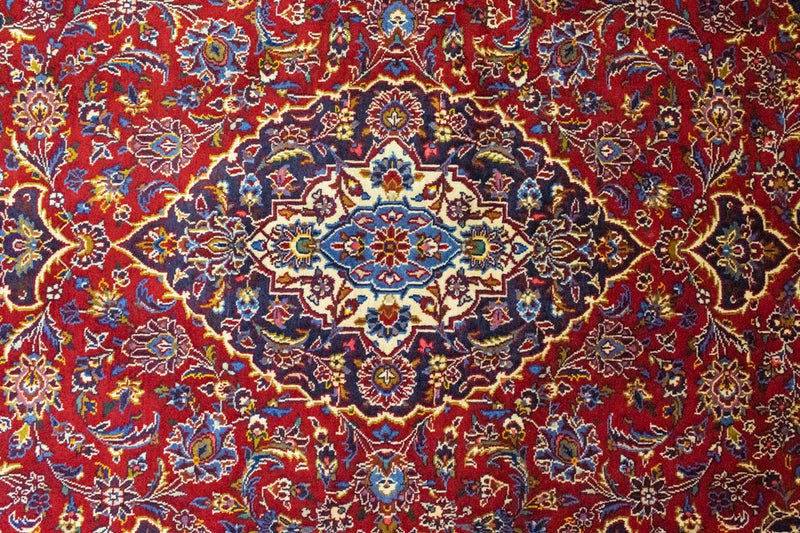 Tappeto Persero - Keshan - 222 x 140 cm - rosso