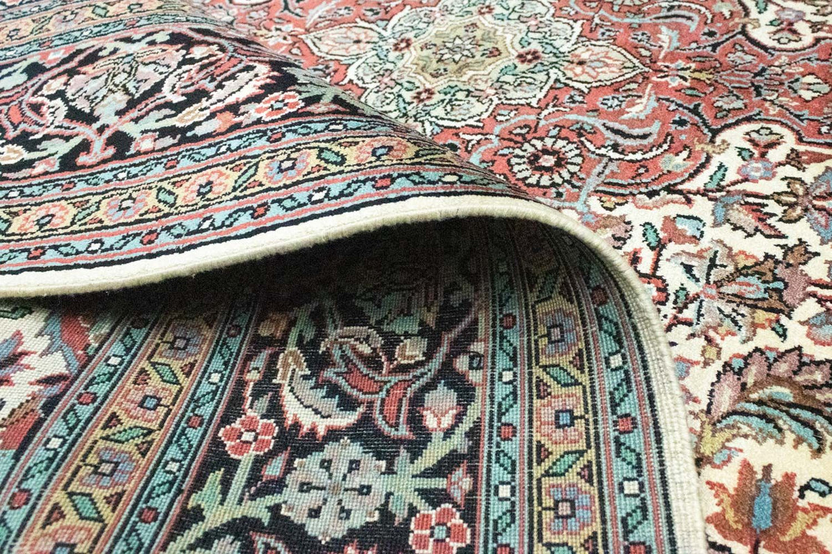 Tappeto di seta - Seta del Kashmir - 218 x 153 cm - beige