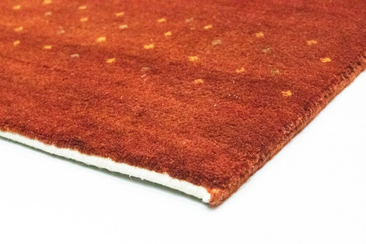 Tappeto corsia Tappeto Gabbeh - Loribaft Persero - 266 x 70 cm - rosso