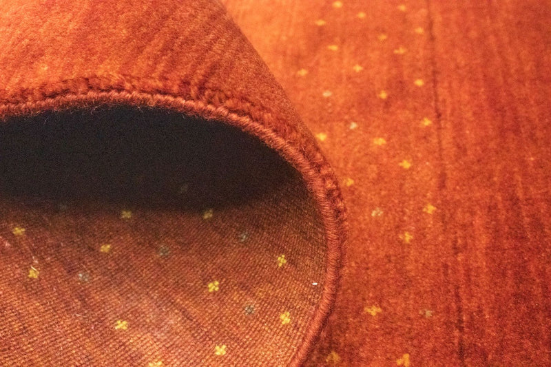 Tappeto corsia Tappeto Gabbeh - Loribaft Persero - 266 x 70 cm - rosso