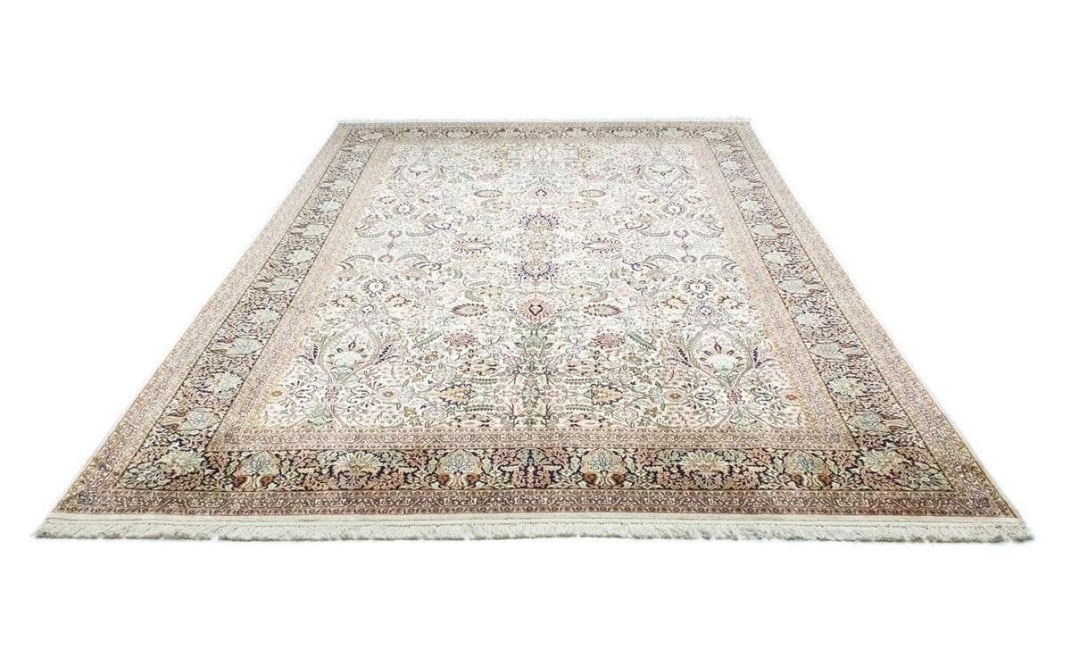 Tappeto di seta - Seta del Kashmir - 316 x 211 cm - beige