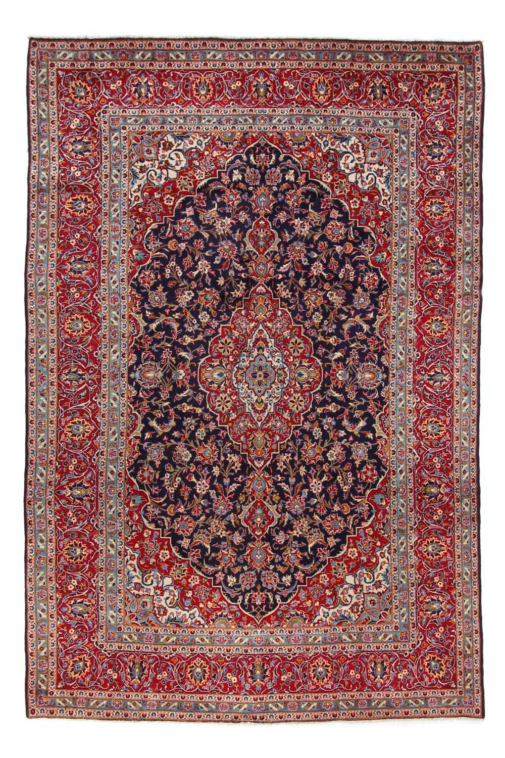 Tappeto Persero - Keshan - 368 x 246 cm - blu