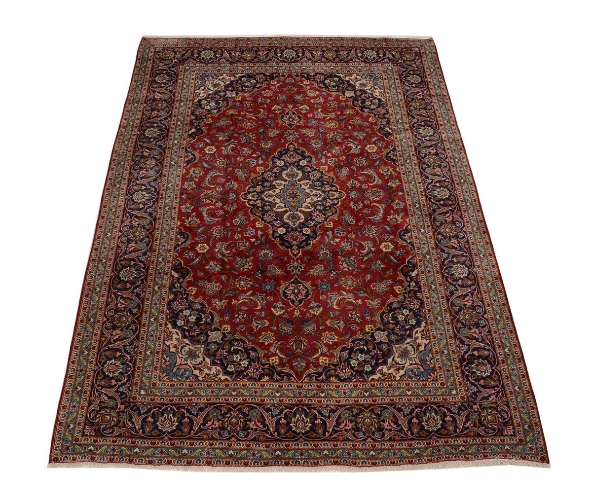 Tappeto Persero - Keshan - 353 x 244 cm - rosso