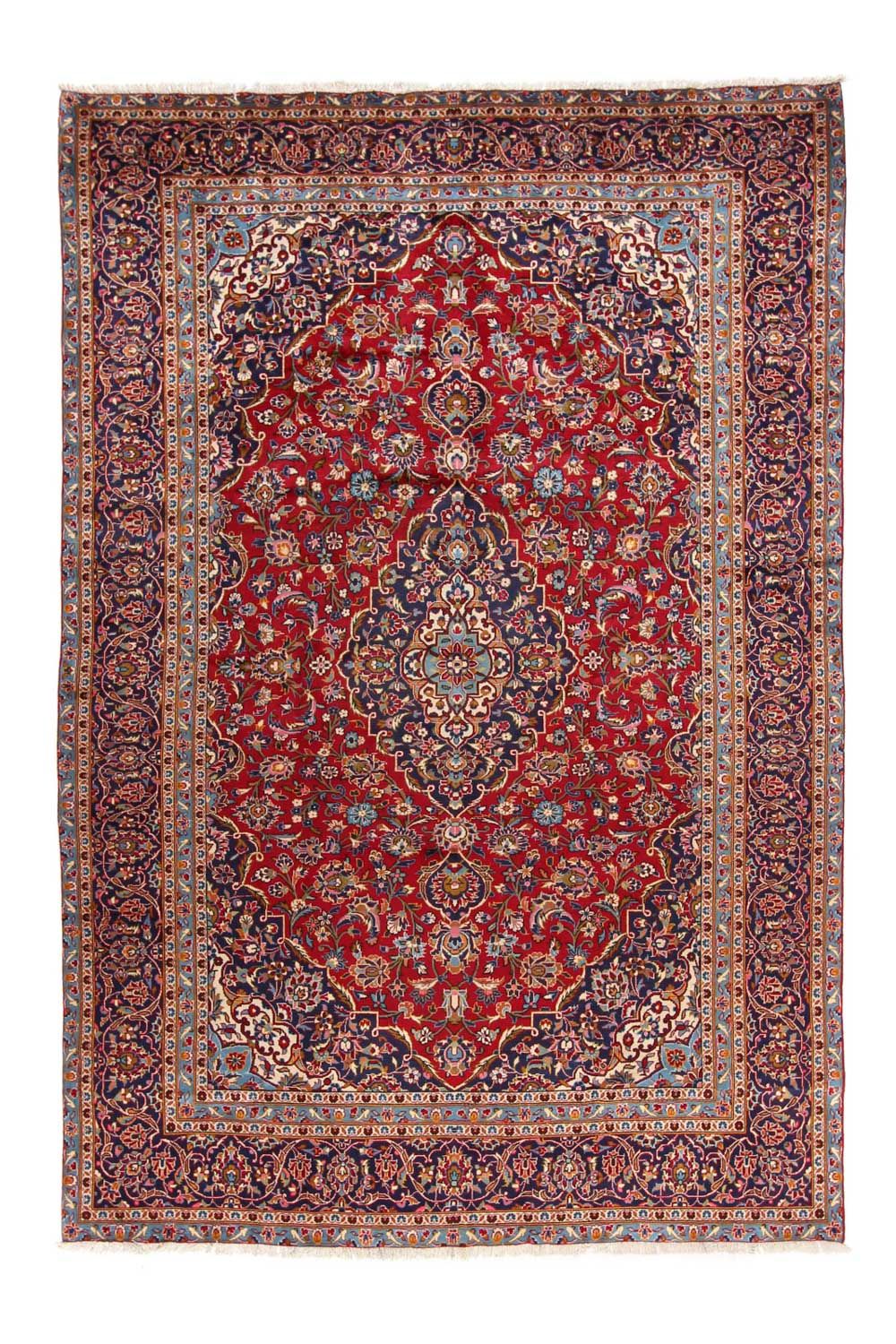 Tappeto Persero - Keshan - 358 x 240 cm - rosso