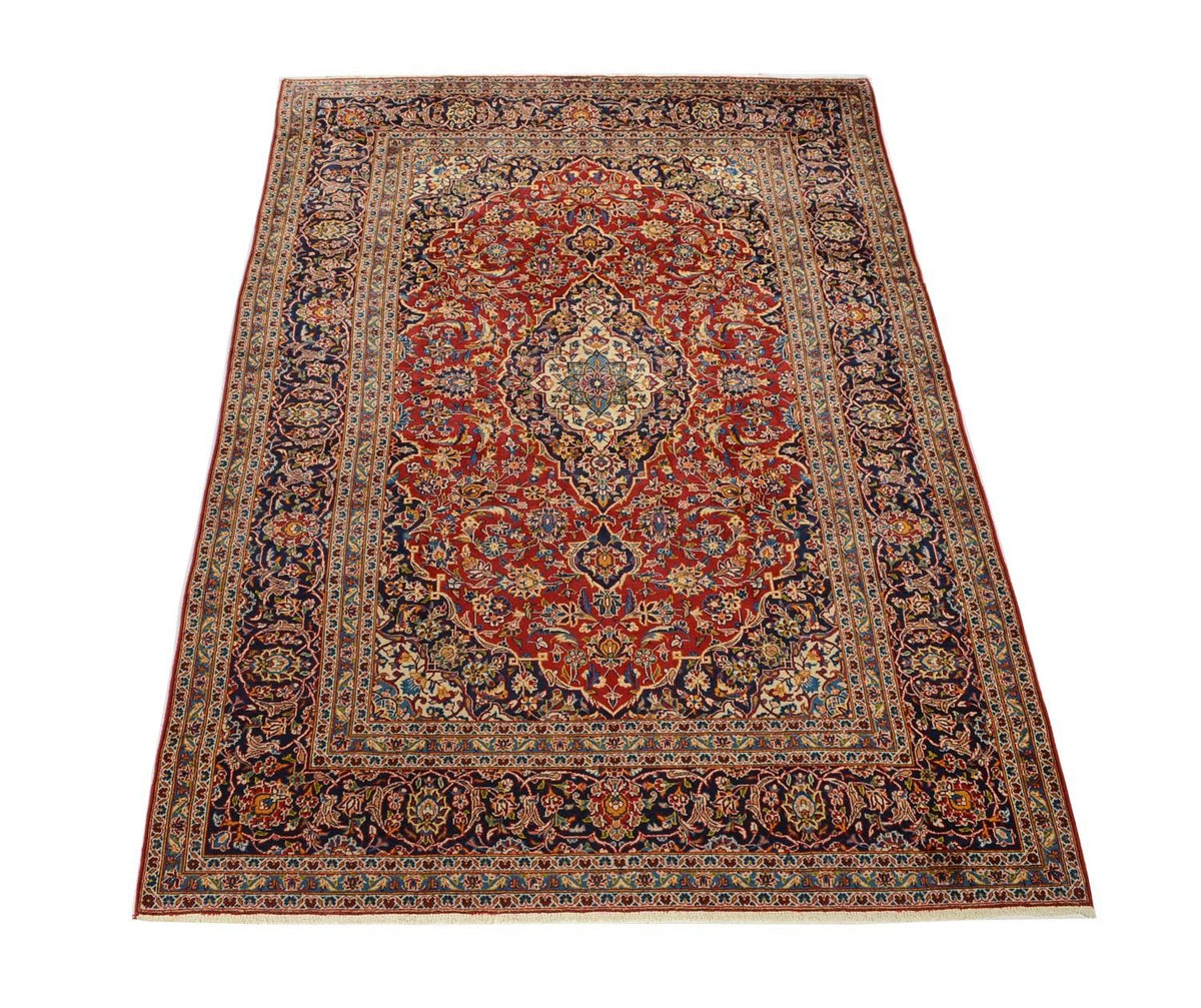 Tappeto Persero - Keshan - 350 x 240 cm - rosso