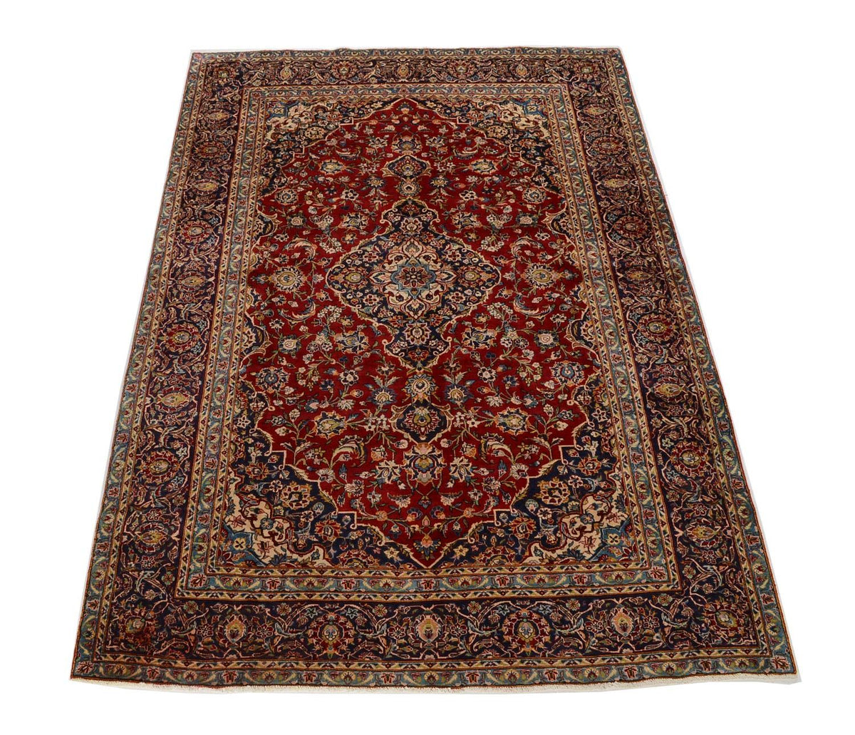 Tappeto Persero - Keshan - 349 x 239 cm - rosso