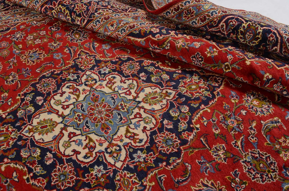 Tappeto Persero - Keshan - 349 x 239 cm - rosso
