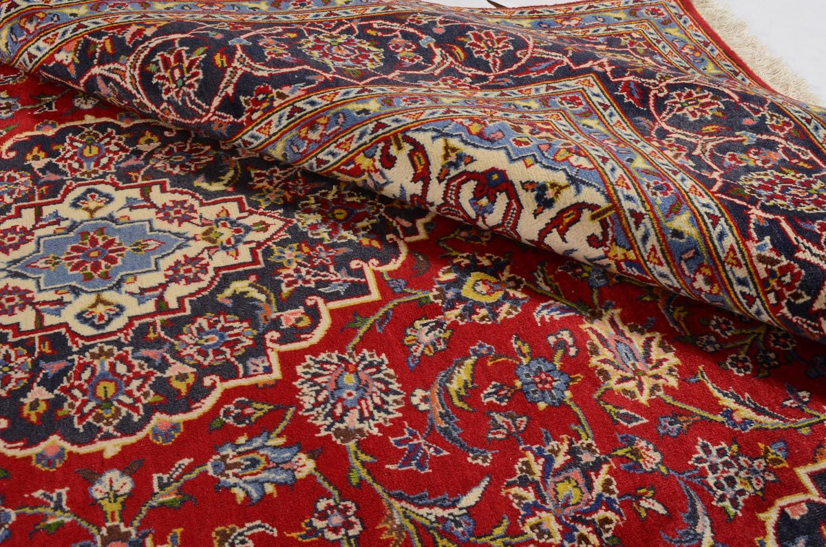 Tappeto Persero - Keshan - 305 x 202 cm - rosso